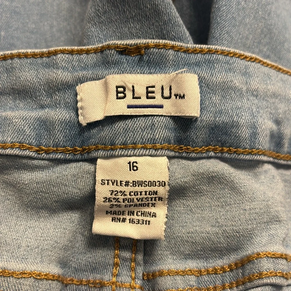 Bleu Plus Denim Shorts